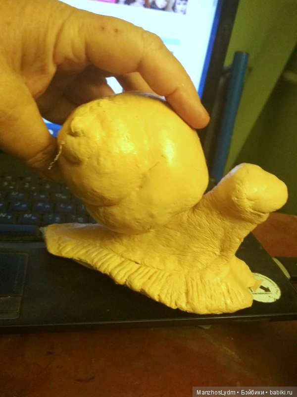 "Чумачечая улиточка" из пенопластового теста за 3 дня (фото 3)