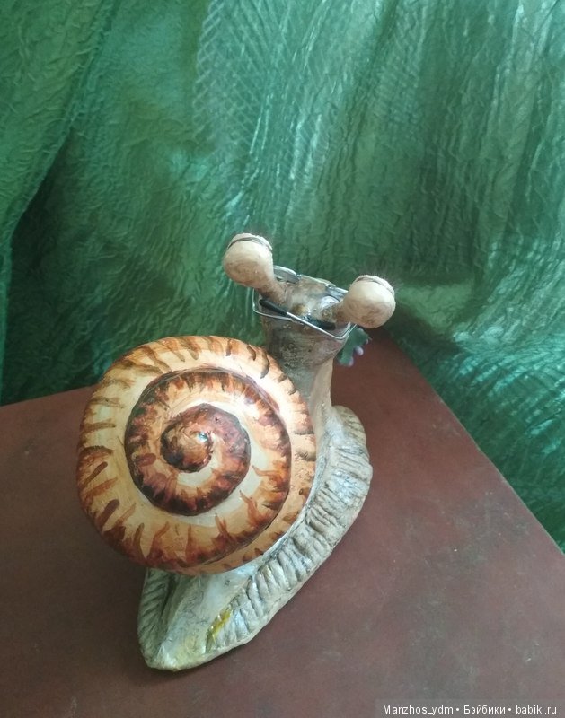 "Чумачечая улиточка" из пенопластового теста за 3 дня (фото 5)