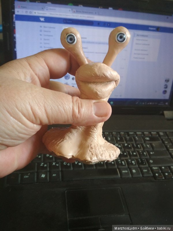 "Чумачечая улиточка" из пенопластового теста за 3 дня (фото 2)