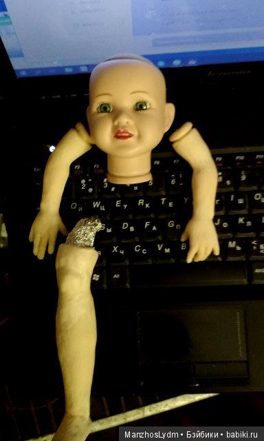 Ещё одно преображение китайской фарфоровой куколки (фото 5)