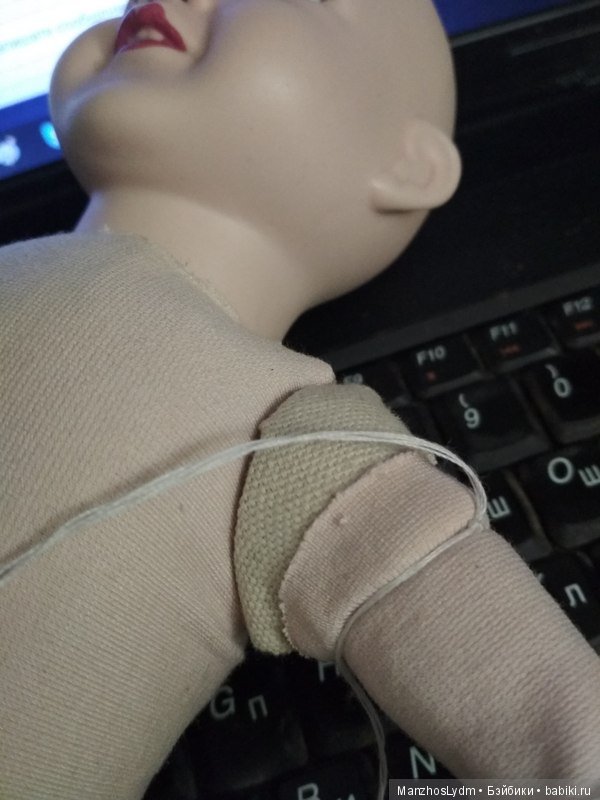 Ещё одно преображение китайской фарфоровой куколки