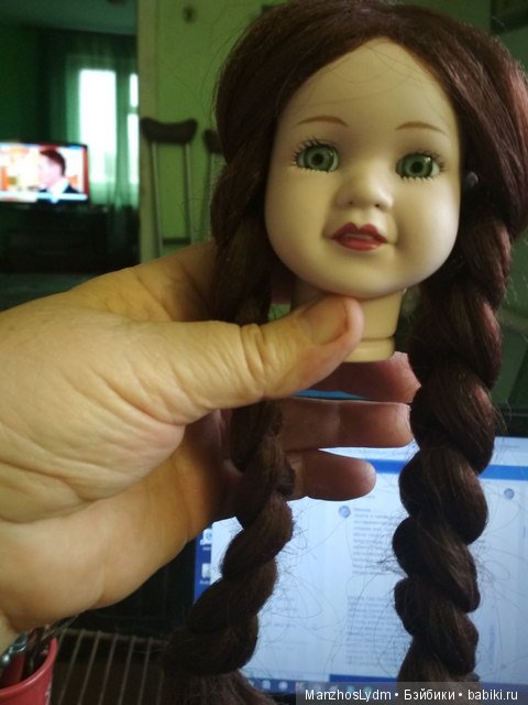 Ещё одно преображение китайской фарфоровой куколки