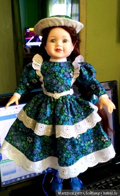 Ещё одно преображение китайской фарфоровой куколки