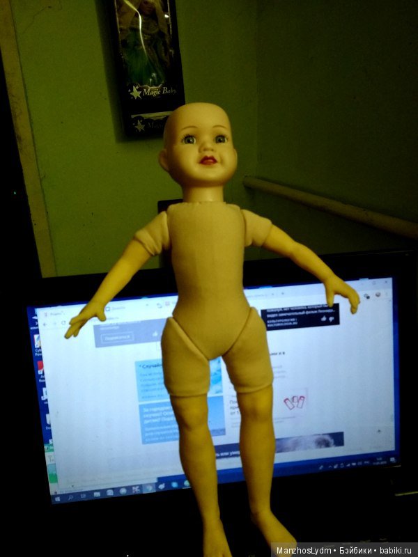 Ещё одно преображение китайской фарфоровой куколки