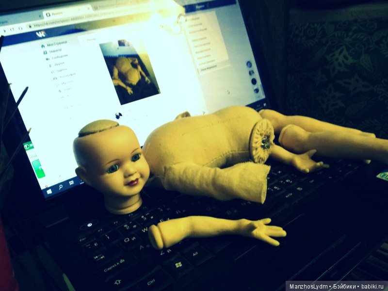 Ещё одно преображение китайской фарфоровой куколки (фото 9)