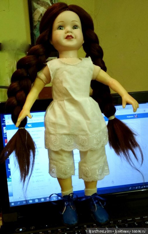 Ещё одно преображение китайской фарфоровой куколки