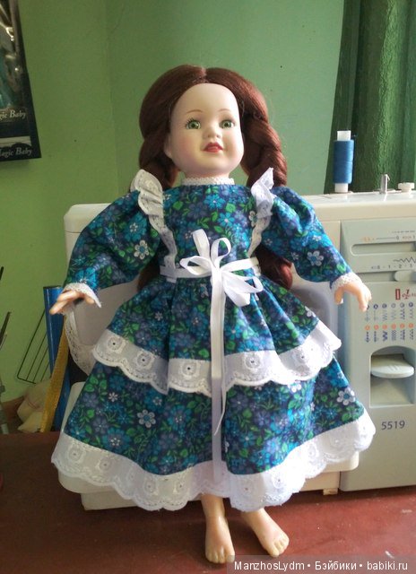 Ещё одно преображение китайской фарфоровой куколки