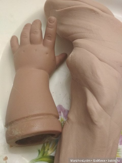 Новое тело для фарфоровой куклы. Новый образ (фото 2)