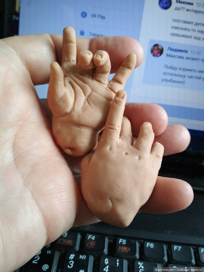 Новое тело для фарфоровой куклы. Новый образ (фото 4)