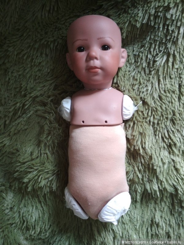 Новое тело для фарфоровой куклы. Новый образ (фото 8)