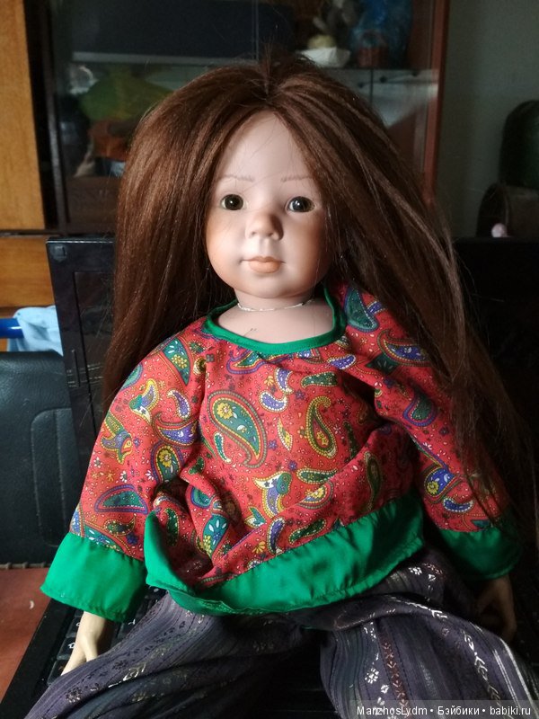 Новое тело для фарфоровой куклы. Новый образ