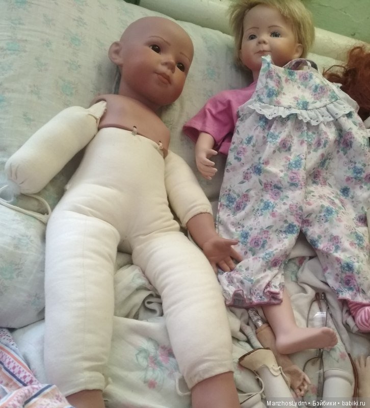 Новое тело для фарфоровой куклы. Новый образ