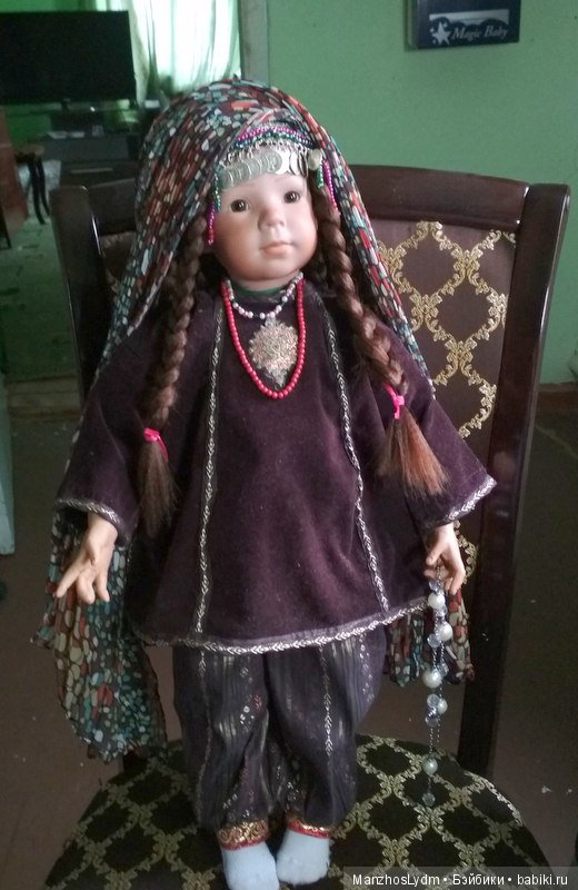 Новое тело для фарфоровой куклы. Новый образ