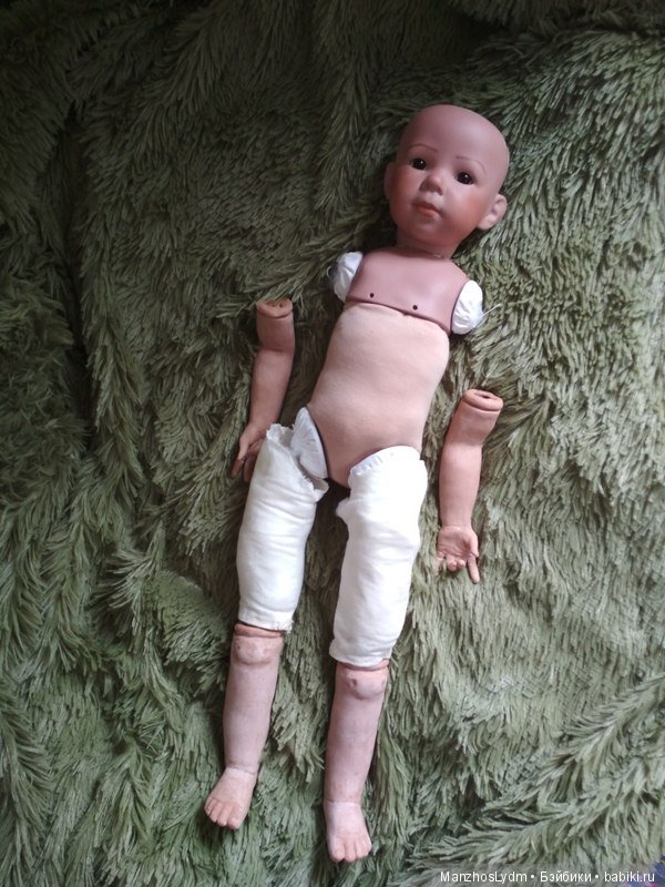 Новое тело для фарфоровой куклы. Новый образ (фото 9)