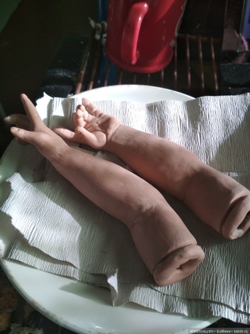 Новое тело для фарфоровой куклы. Новый образ (фото 5)