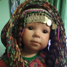 Новое тело для фарфоровой куклы. Новый образ