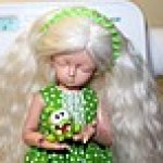 Мы сегодня с Глашей шили платье