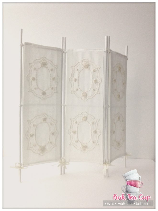 Шэбби шик - Ширма для куклы
