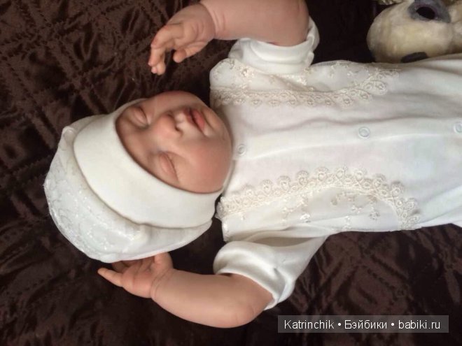 Малышка реборн Варенька из молда Lovelyn asleep
