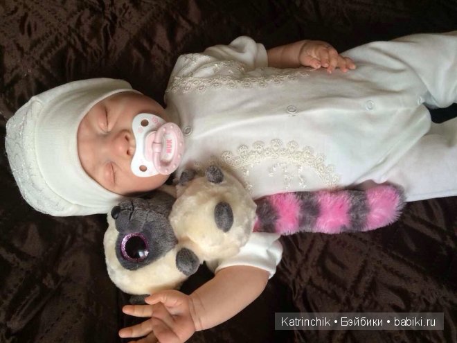Малышка реборн Варенька из молда Lovelyn asleep (фото 7)