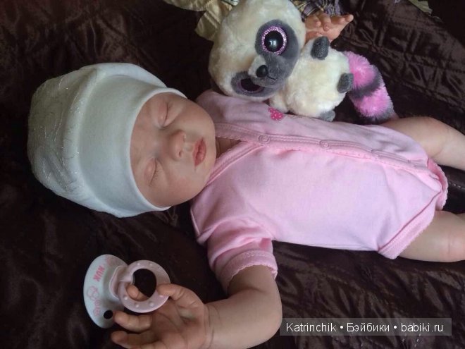 Малышка реборн Варенька из молда Lovelyn asleep (фото 6)