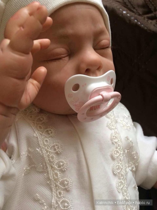 Малышка реборн Варенька из молда Lovelyn asleep