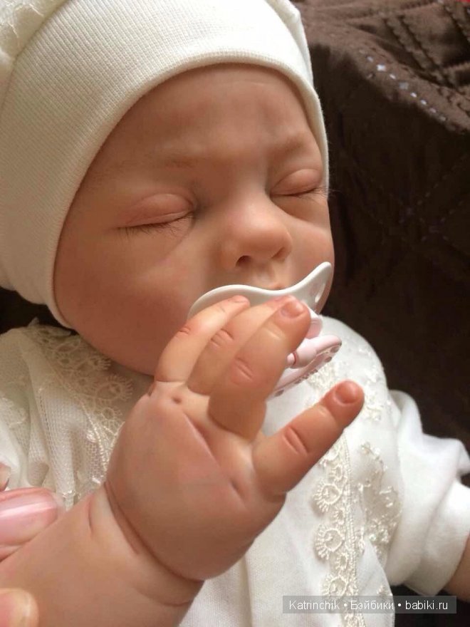 Малышка реборн Варенька из молда Lovelyn asleep