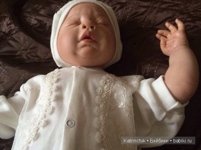 Малышка реборн Варенька из молда Lovelyn asleep