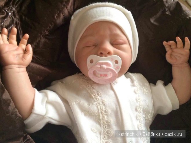 Малышка реборн Варенька из молда Lovelyn asleep