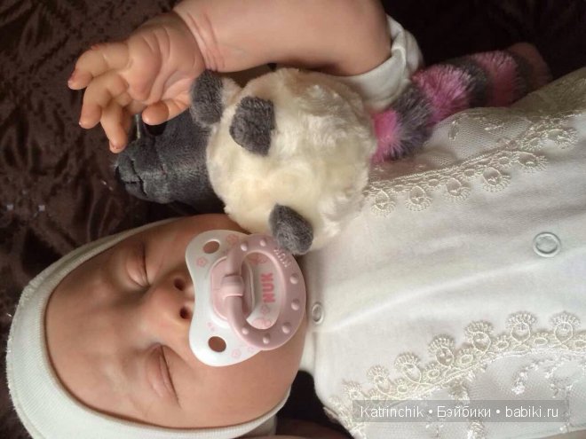 Малышка реборн Варенька из молда Lovelyn asleep