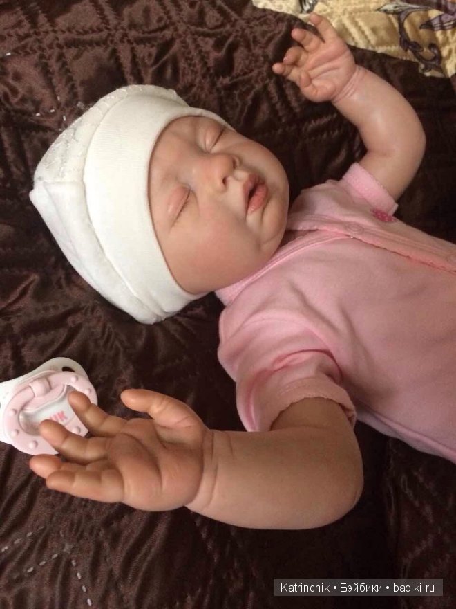 Малышка реборн Варенька из молда Lovelyn asleep