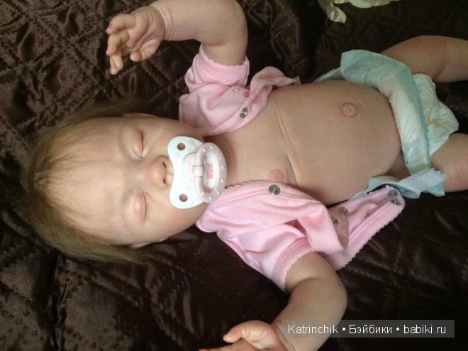 Малышка реборн Варенька из молда Lovelyn asleep (фото 3)