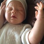 Малышка реборн Варенька из молда Lovelyn asleep
