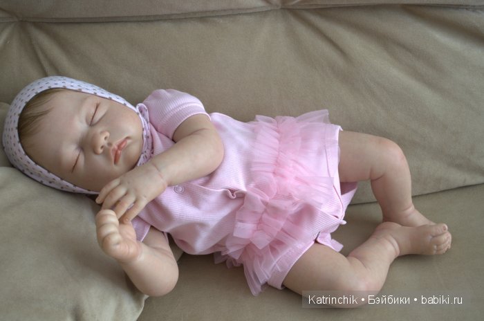 Кукла реборн Настенька — Куклы Реборн (Reborn): работы мастеров
