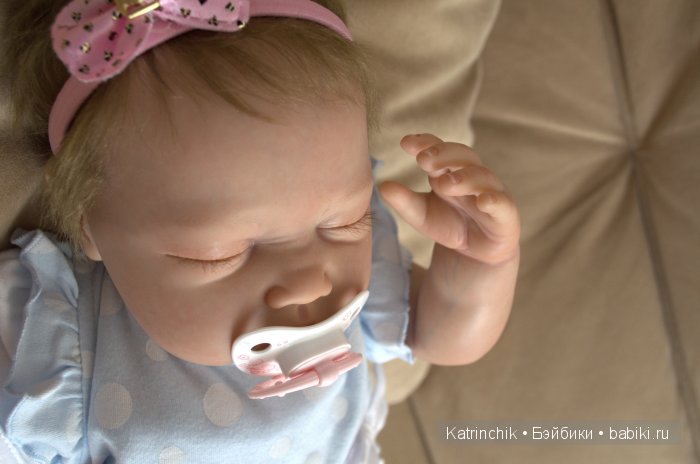 Кукла реборн Настенька — Куклы Реборн (Reborn): работы мастеров (фото 10)