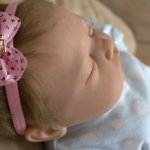 Кукла реборн Настенька