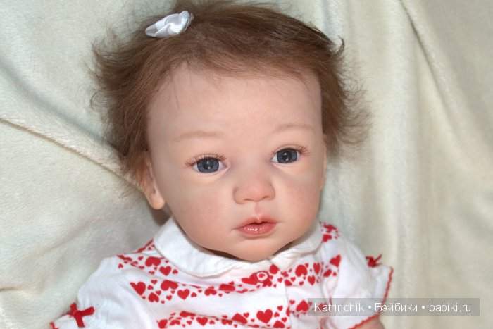 Кукла-реборн Полина из молда Maike от Gudrun Legler