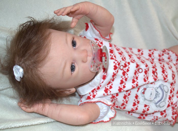 Кукла-реборн Полина из молда Maike от Gudrun Legler