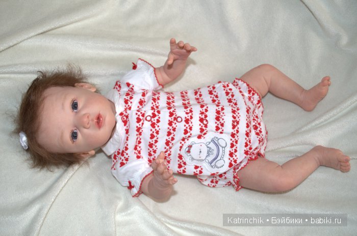 Кукла-реборн Полина из молда Maike от Gudrun Legler