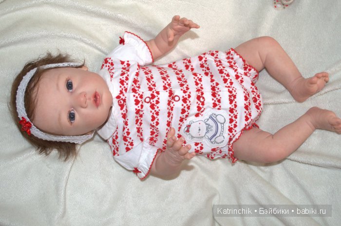 Кукла-реборн Полина из молда Maike от Gudrun Legler