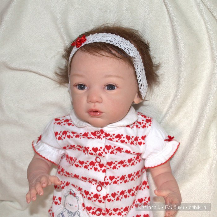 Кукла-реборн Полина из молда Maike от Gudrun Legler
