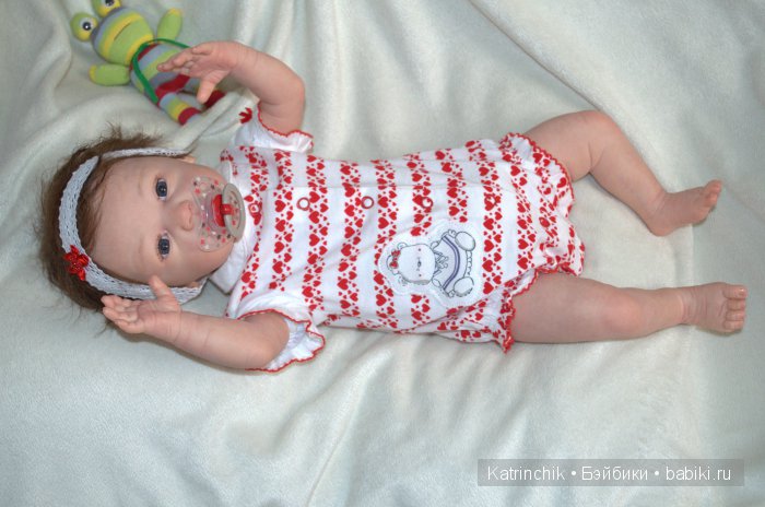 Кукла-реборн Полина из молда Maike от Gudrun Legler