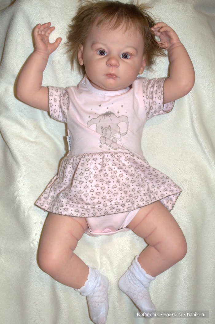 Кукла реборн Ева из молда Claire от Ann Timmerman