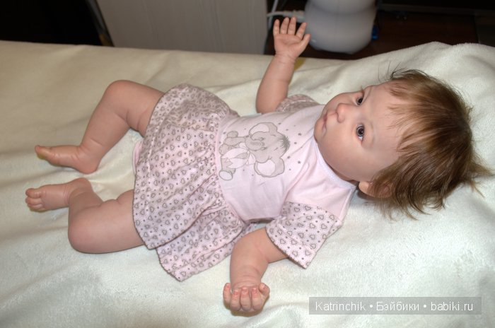 Кукла реборн Ева из молда Claire от Ann Timmerman