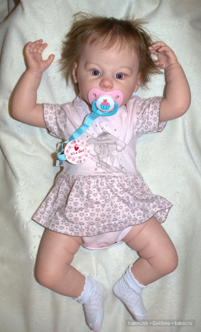 Кукла реборн Ева из молда Claire от Ann Timmerman