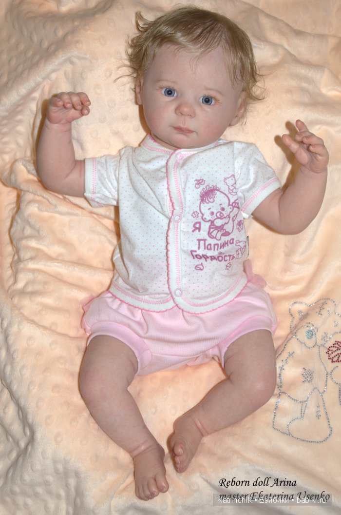 Кукла-реборн Арина из молда Marley (фото 9)