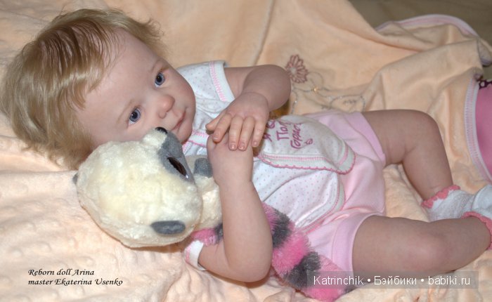 Кукла-реборн Арина из молда Marley (фото 4)