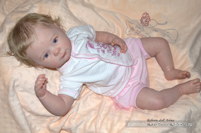 Кукла-реборн Арина из молда Marley (фото 10)