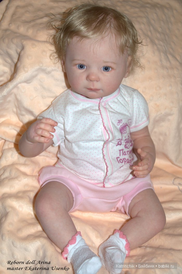 Кукла-реборн Арина из молда Marley