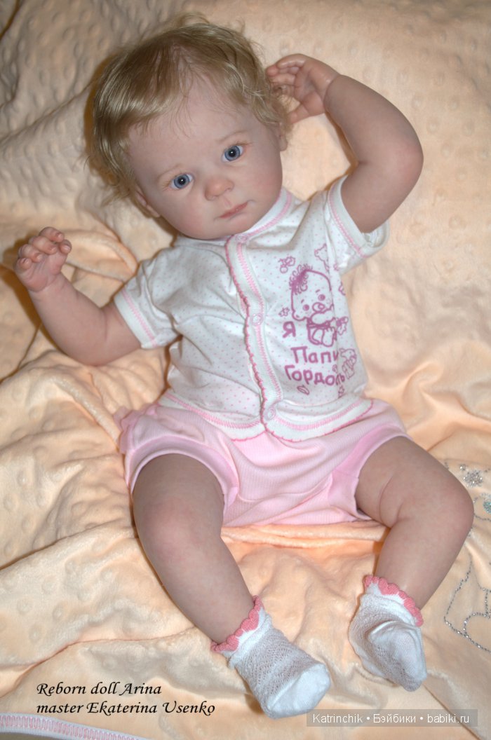 Кукла-реборн Арина из молда Marley